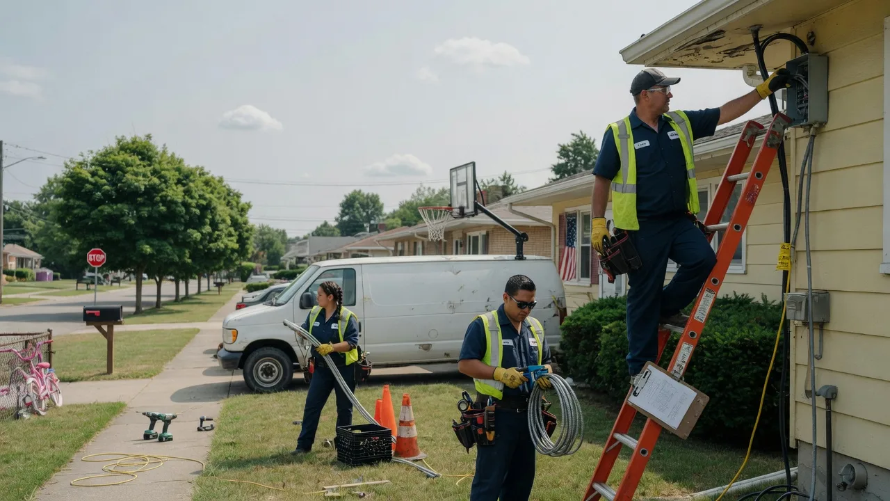 Licensed Electrician in Blue Creek, OH near me
